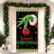 Merry Christmas Door Cover Xmas Winter Holiday Party Decoration Front Porch(70.87"L x 35.43"W)